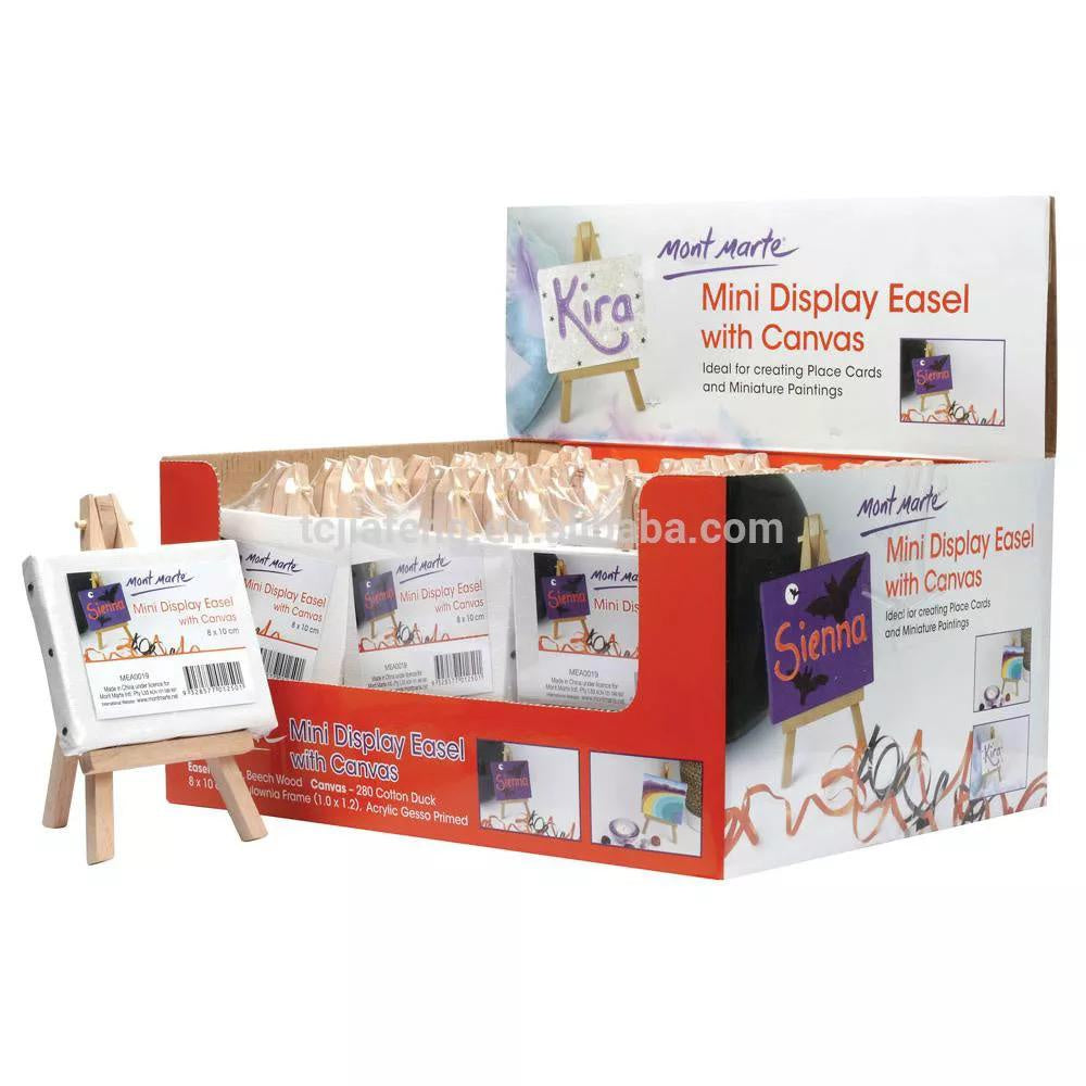 Mini Display Easel with Canvas