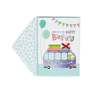 Card - Birthday Bus