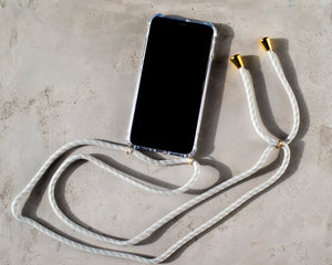 Phone Case with strap / Grey
