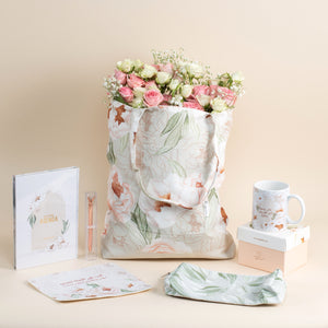 Flower bag Floral / حقيبة ورد