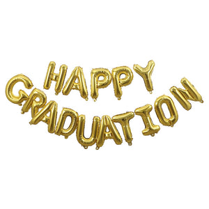 Happy Grad Foil Gold / بالون قصدير