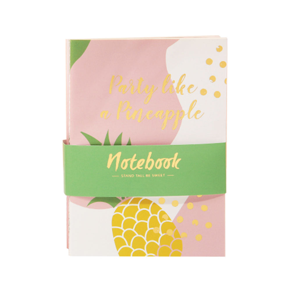 Pineapple blank notebook