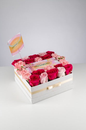 Money box flower arrangement 2