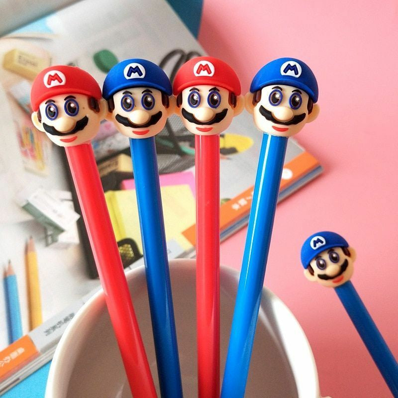 Cartoon Mario Roller Pens
