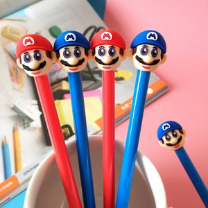 Cartoon Mario Roller Pens