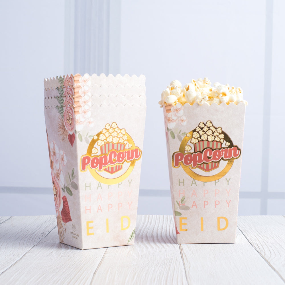 Eid Popcorn boxes / علب البوب كورن