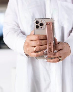 Leather Phone Case Pink / كفر تلفون
